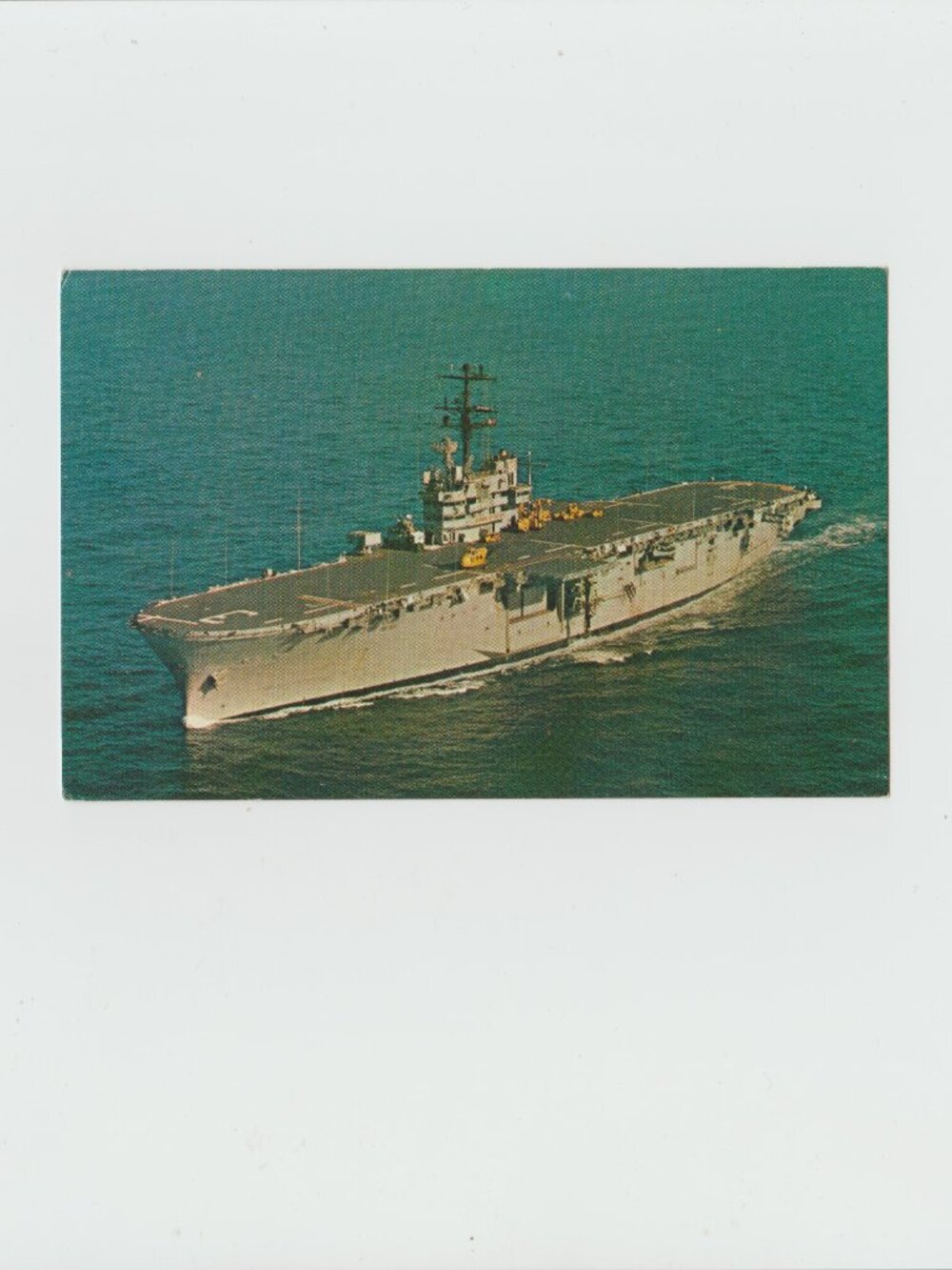 U.S.S. Okinawa (LPH-3) Postcard